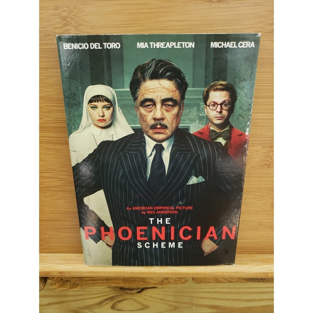The Phoenician Scheme DVD  Brand New Wes Anderson Benicio Del Toro Michael Cera